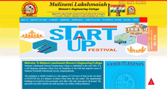 Desktop Screenshot of mlewguntur.com
